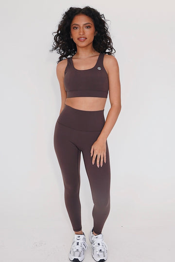 I am Beautifully Radiant Quick Dry Coffee Workout Legging