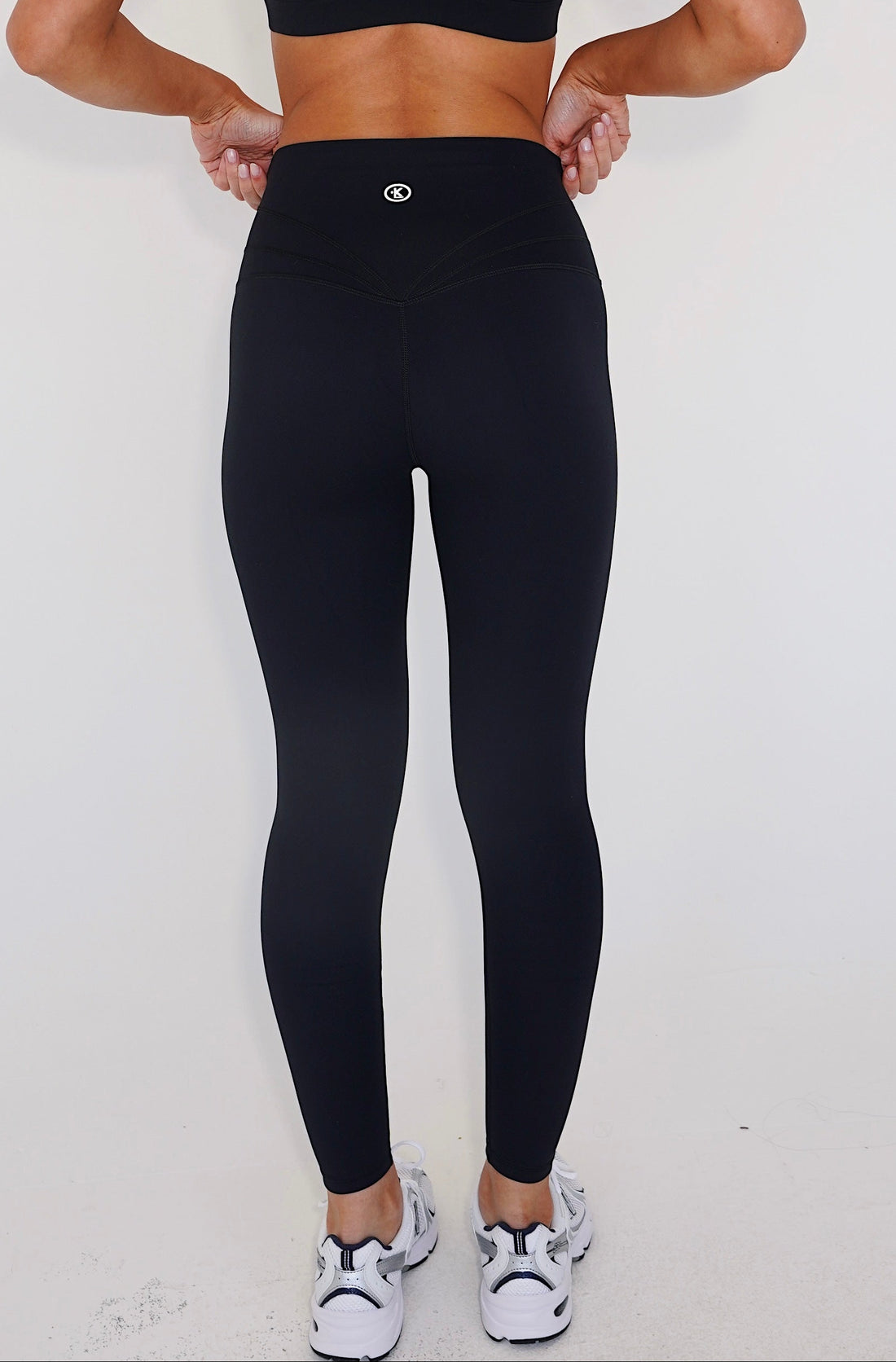 I am Beautifully Radiant Quick Dry Black Legging