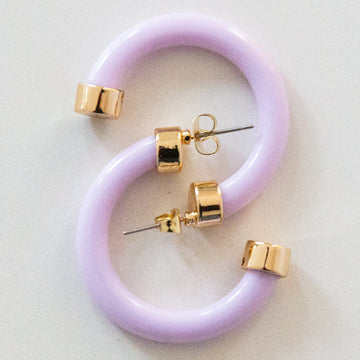 Mini Hoops - Lavender