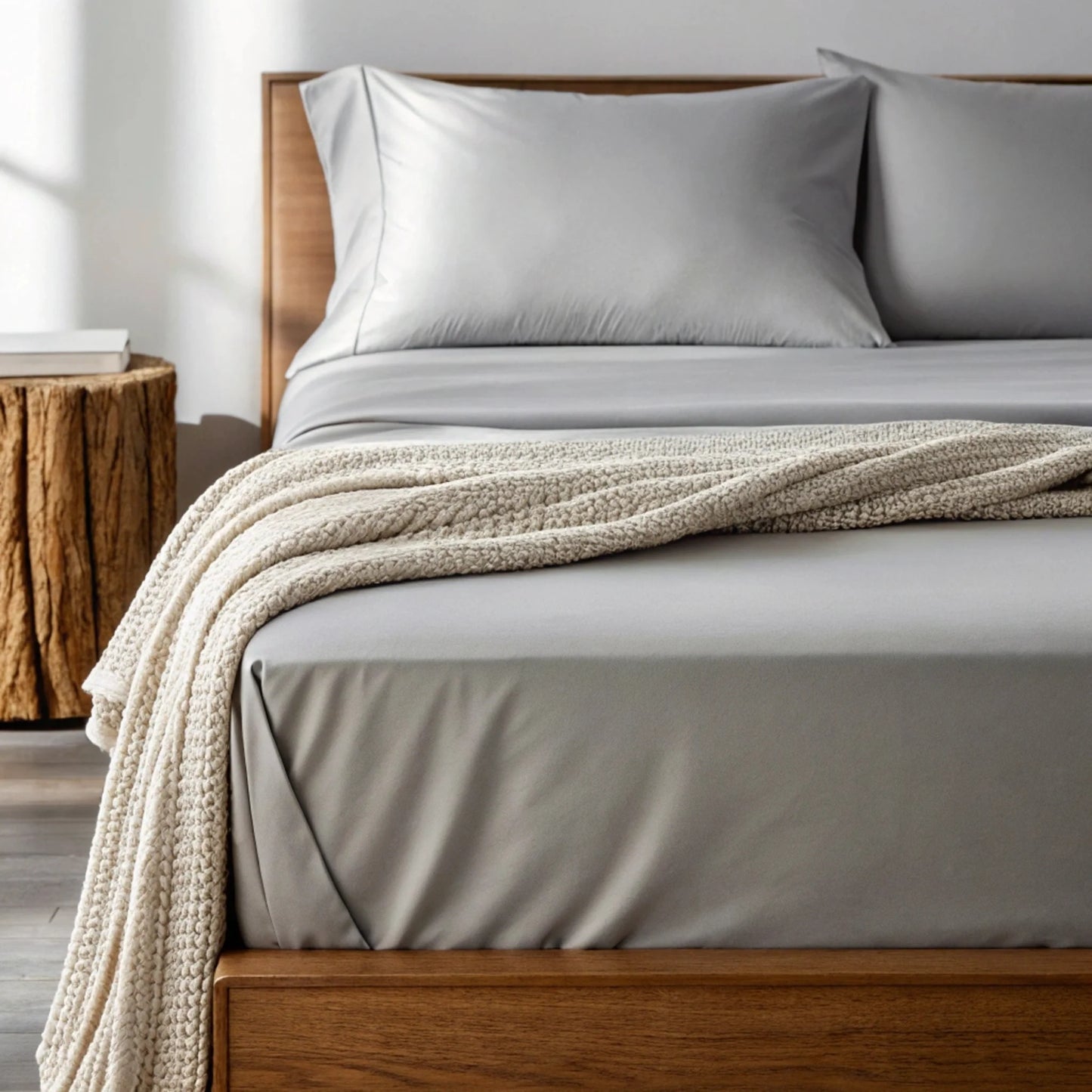 Copper-Infused Bamboo Bed Sheets – Cooling, Antimicrobial & Hypoallergenic