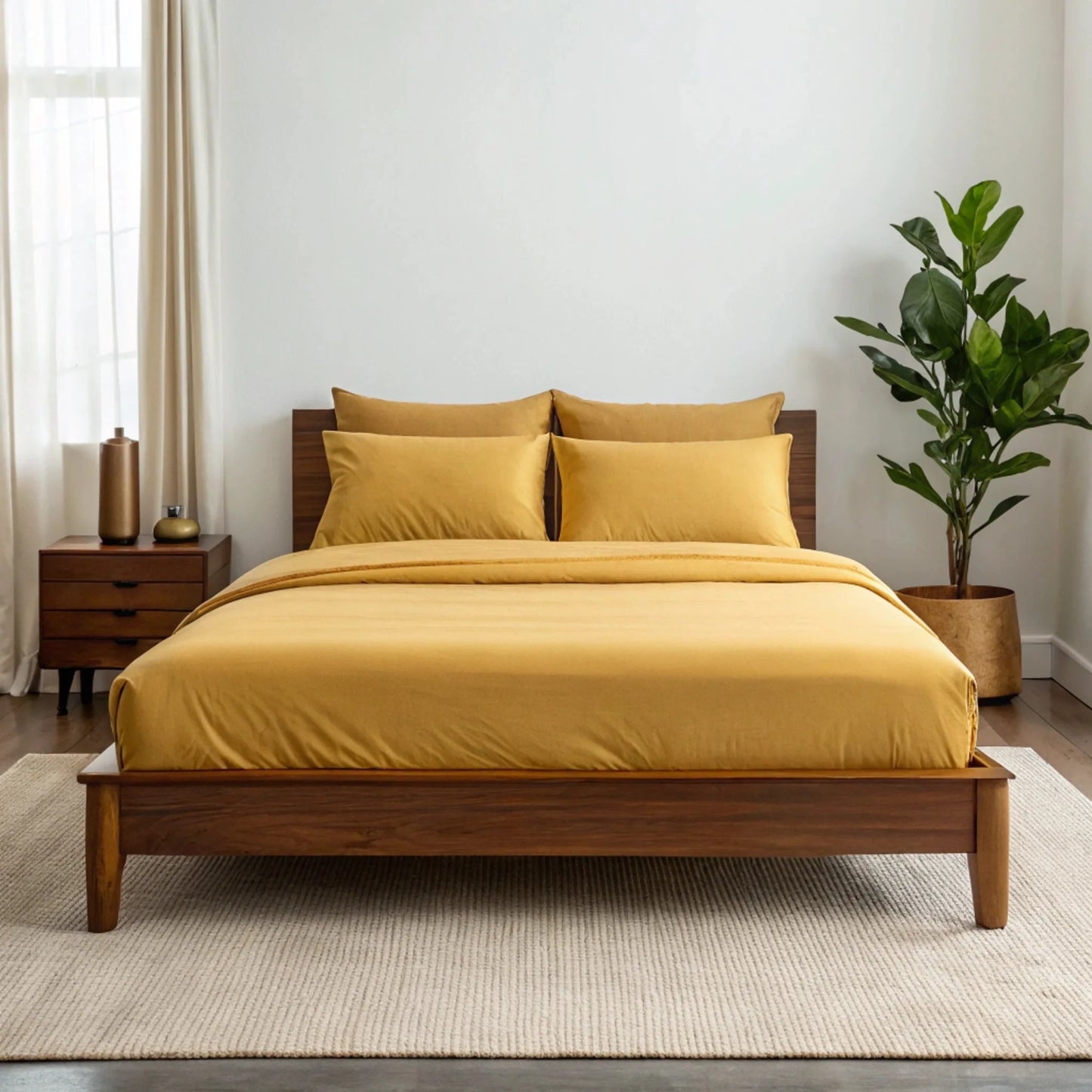 Copper-Infused Bamboo Bed Sheets – Cooling, Antimicrobial & Hypoallergenic