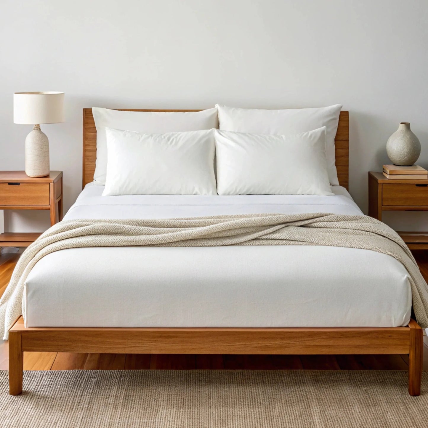 Copper-Infused Bamboo Bed Sheets – Cooling, Antimicrobial & Hypoallergenic