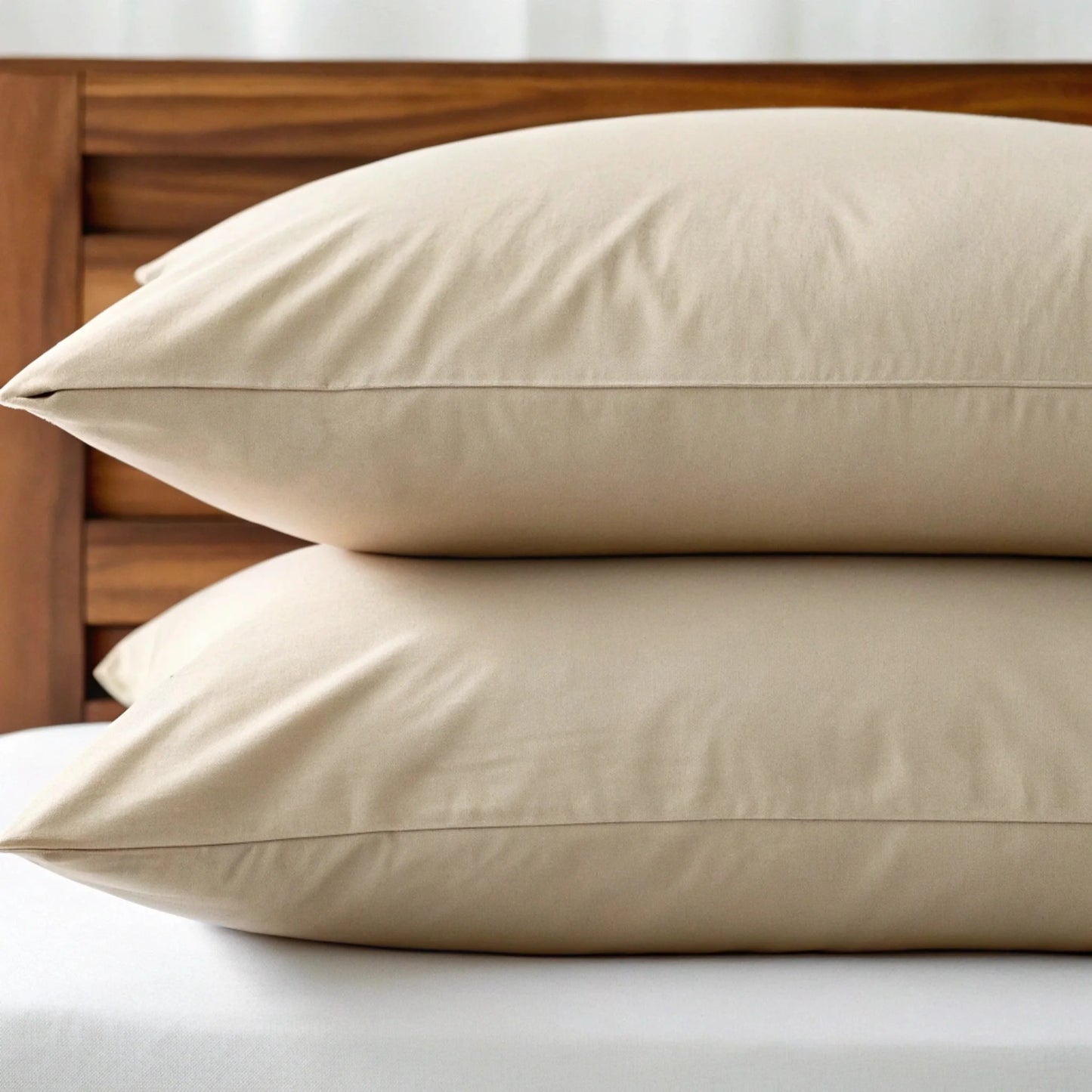Copper-Infused Bamboo Pillowcases – Cooling & Skin-Safe