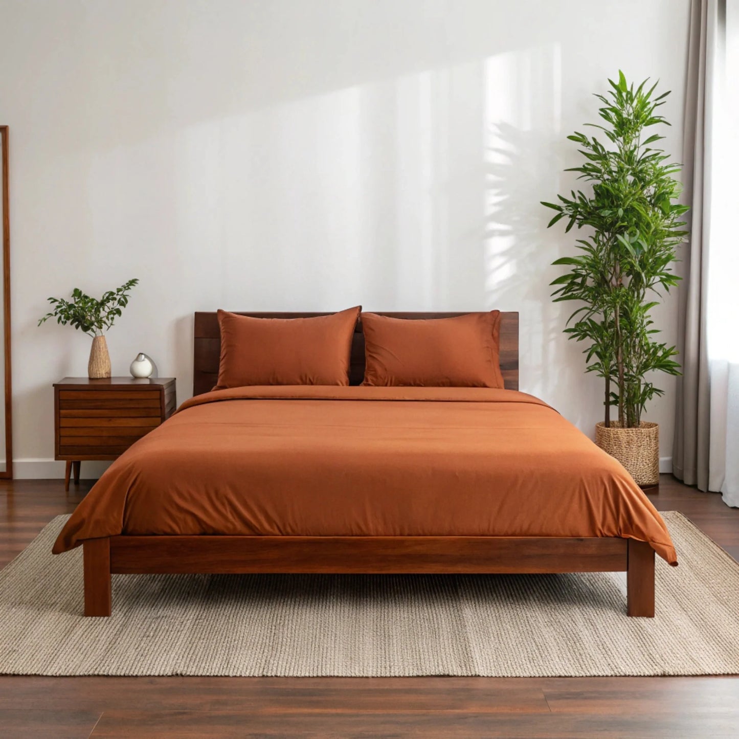 Copper-Infused Bamboo Bed Sheets – Cooling, Antimicrobial & Hypoallergenic