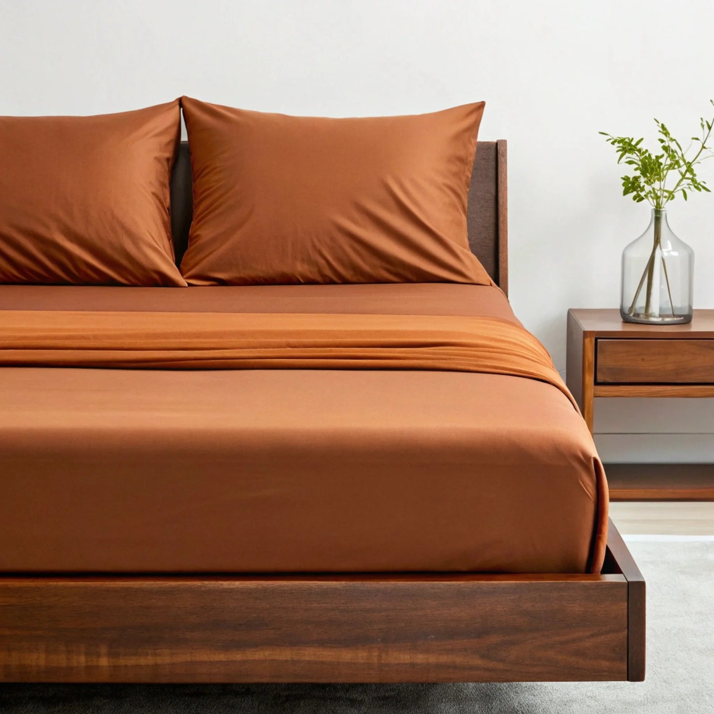 Copper-Infused Bamboo Bed Sheets – Cooling, Antimicrobial & Hypoallergenic