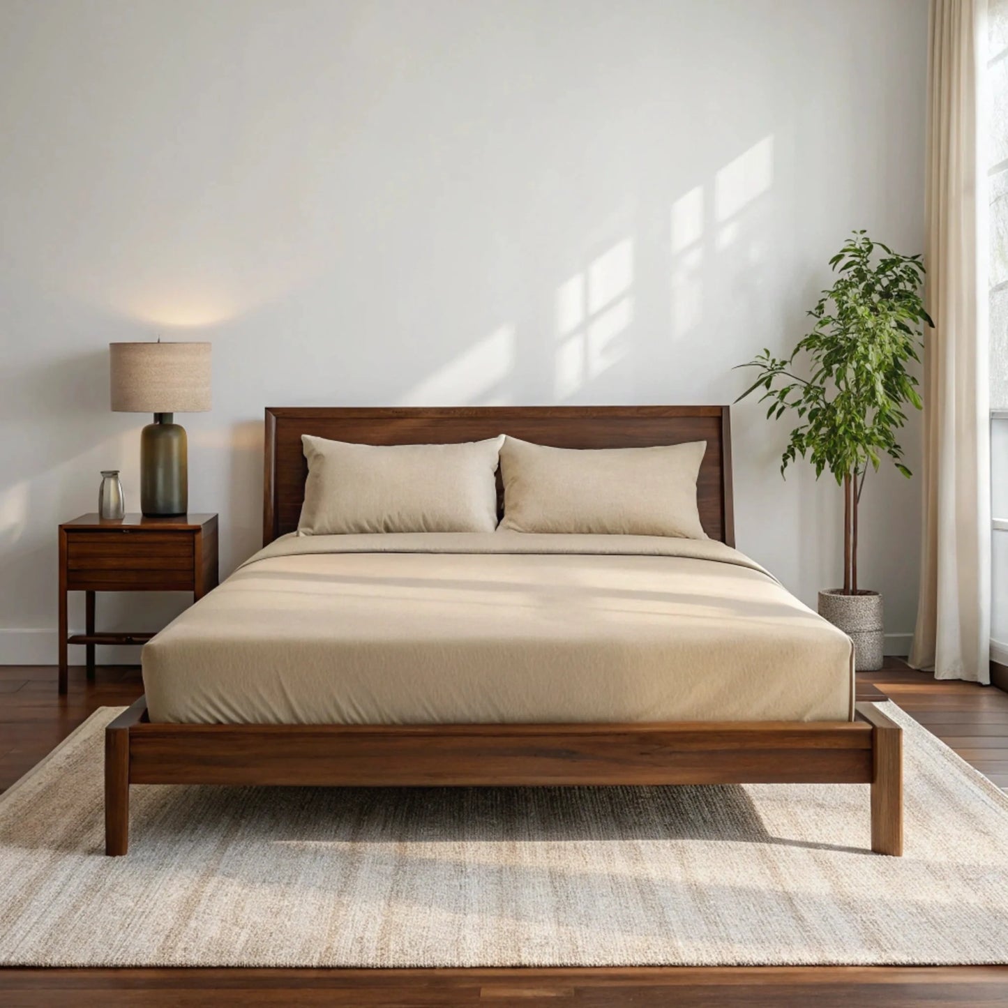 Copper-Infused Bamboo Bed Sheets – Cooling, Antimicrobial & Hypoallergenic