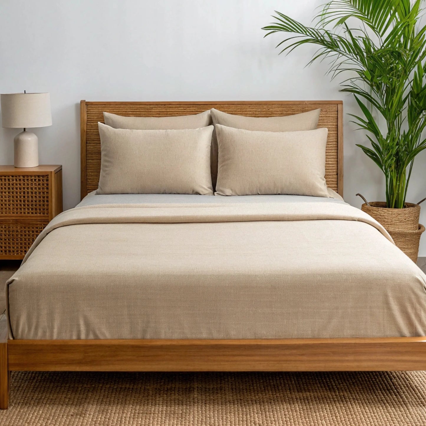 Copper-Infused Bamboo Bed Sheets – Cooling, Antimicrobial & Hypoallergenic