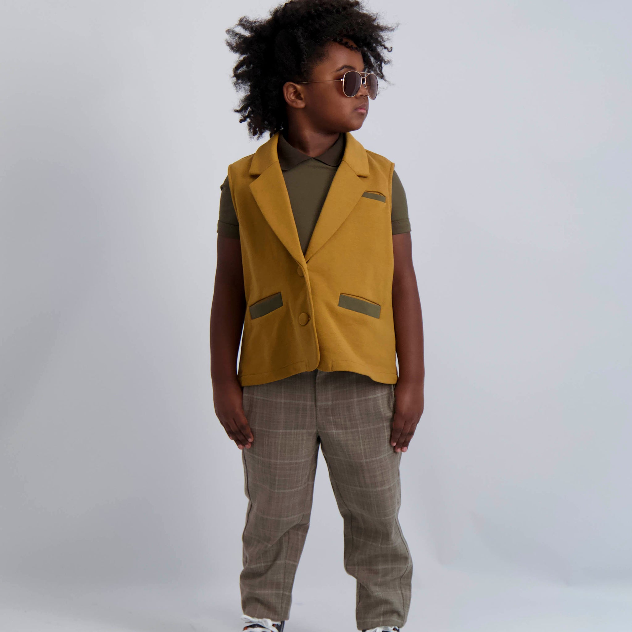Caramel Knit Vest