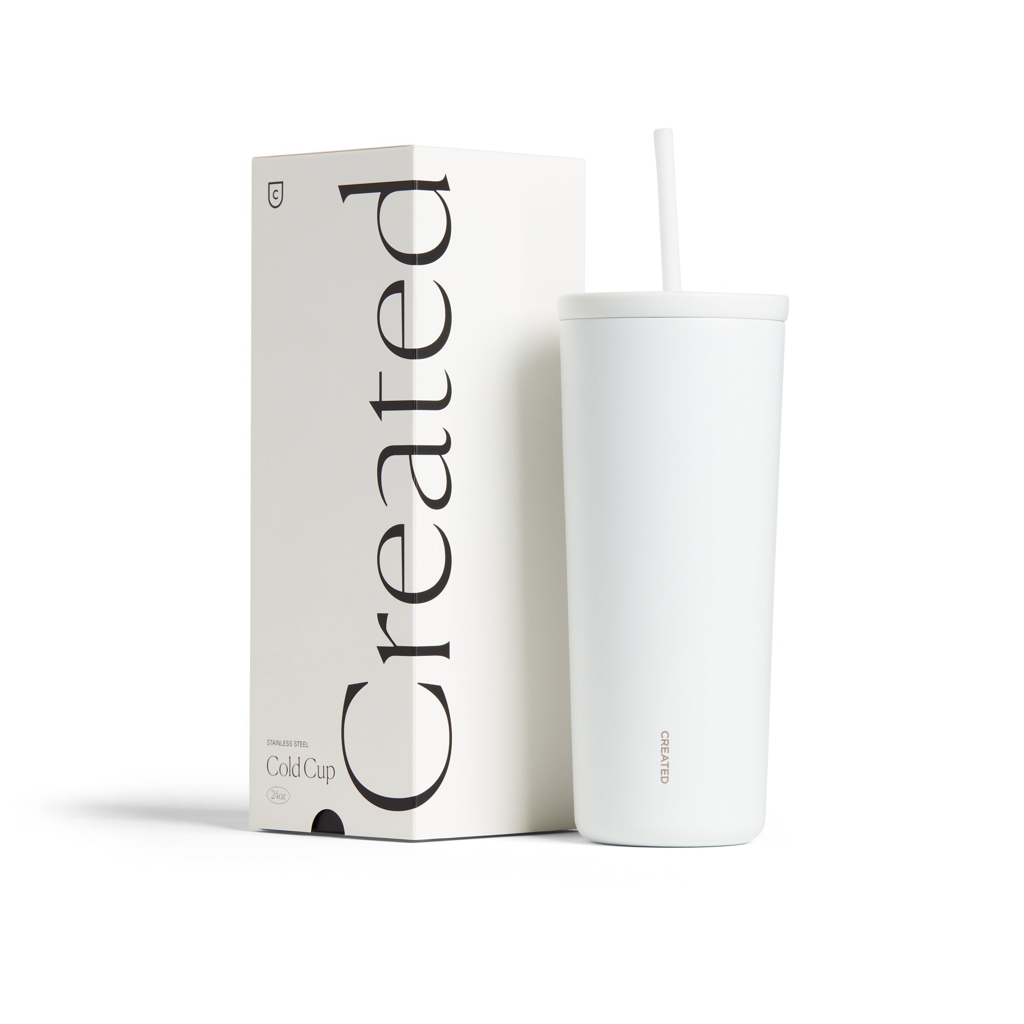 24oz Cold Cup- White