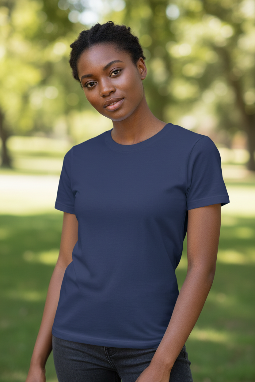 FIRST LAYER ESSENTIAL TEE 100% COTTON