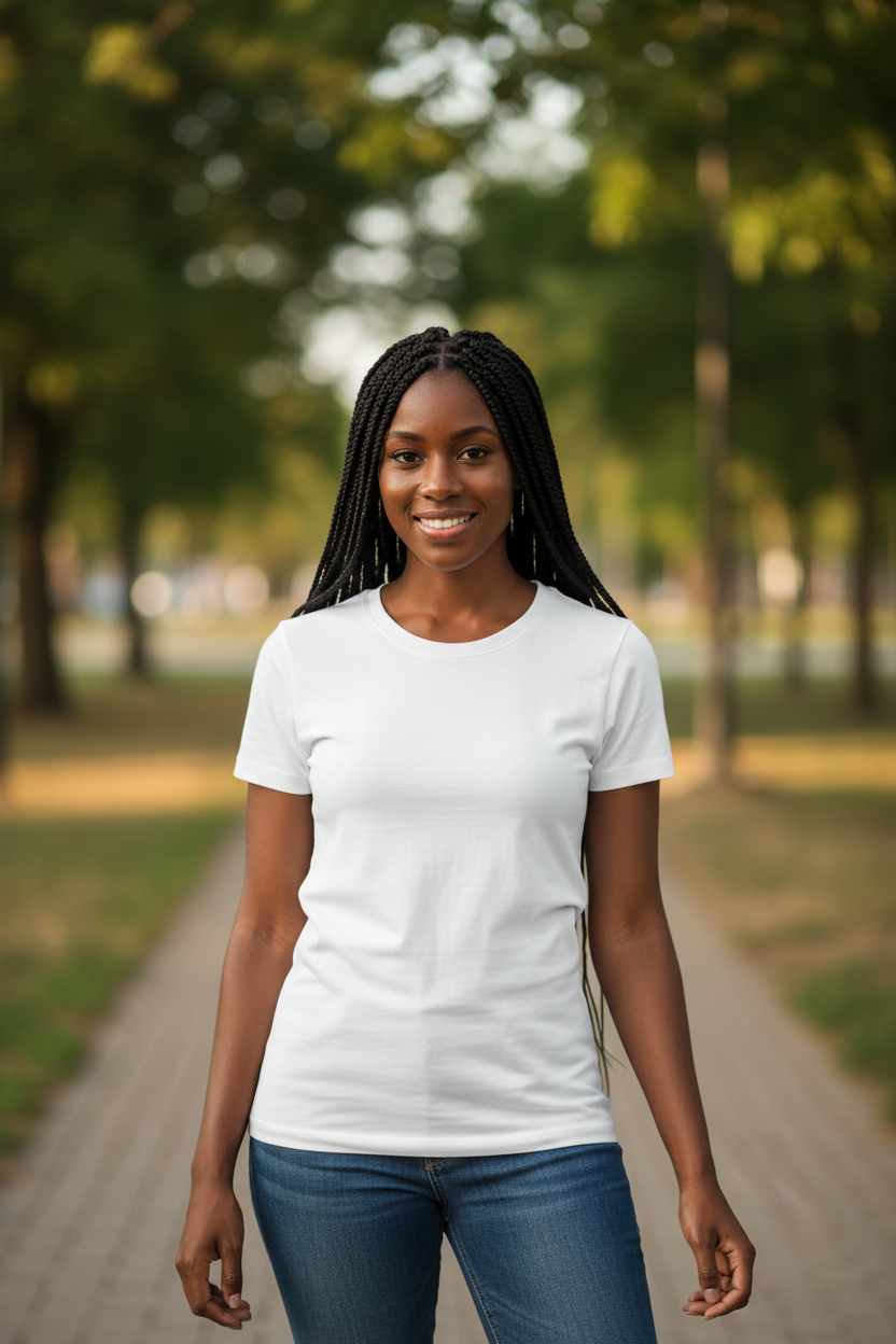 FIRST LAYER ESSENTIAL TEE 100% COTTON