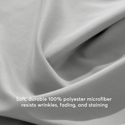 Kasentex All Season Deep Pocket Fitted Sheet Set with Pillowcases, Room Decor, Graduation Gifts
