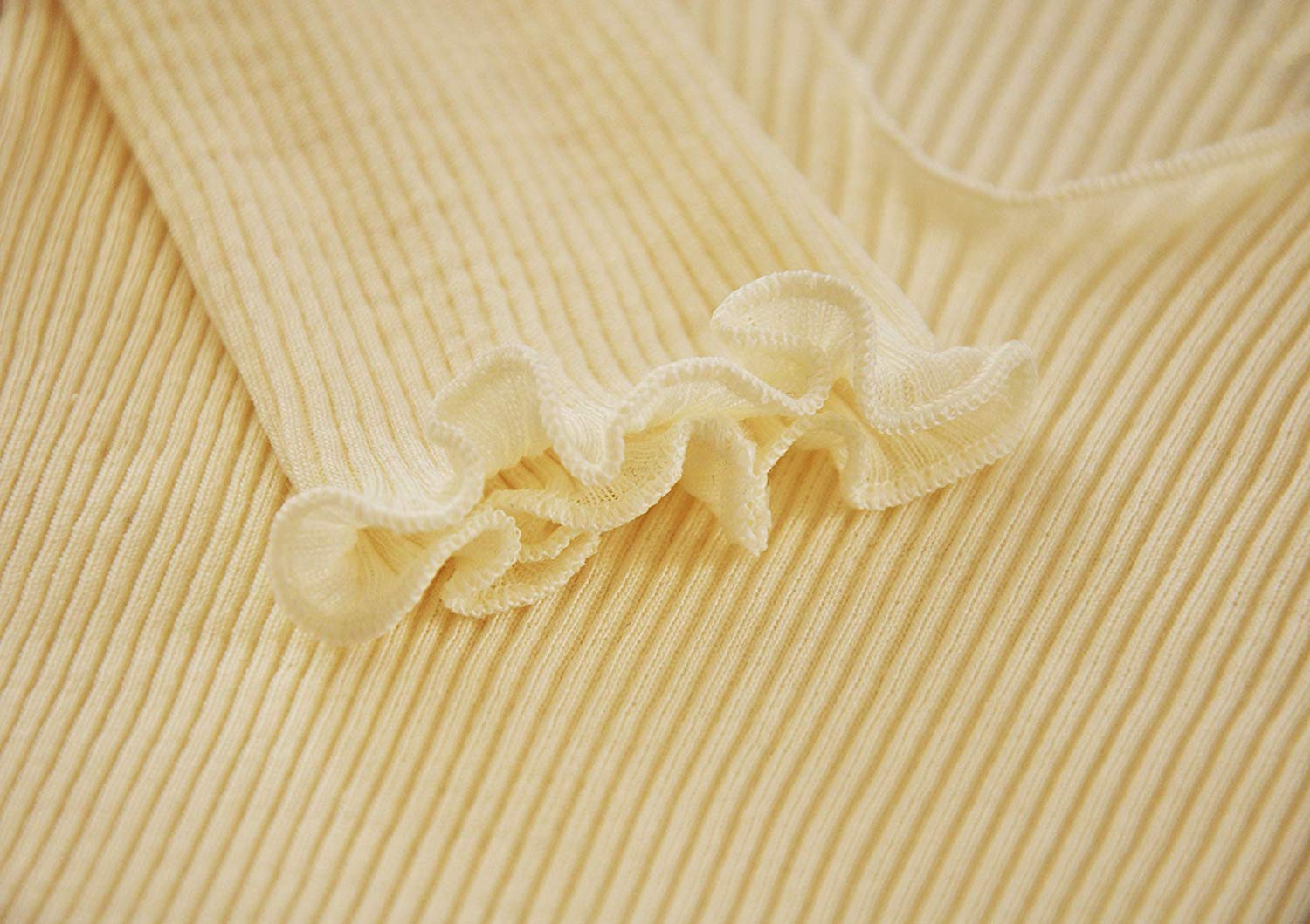 EGI Luxury Wool Silk V-Neck Long Sleeve Top. Proudly Made in Italy.