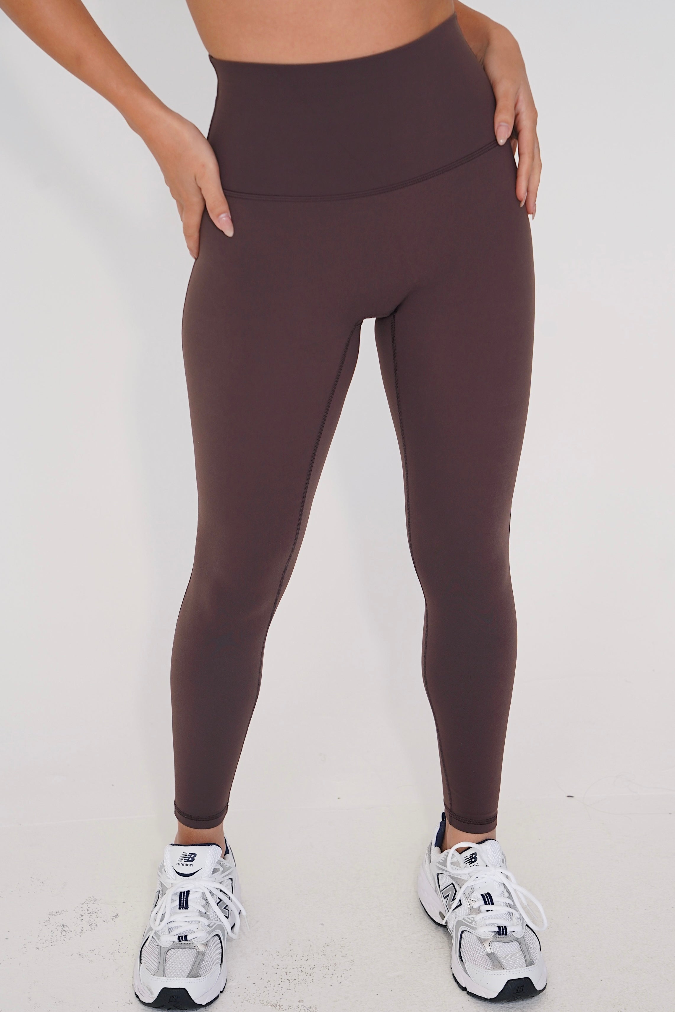 I am Beautifully Radiant Quick Dry Coffee Workout Legging