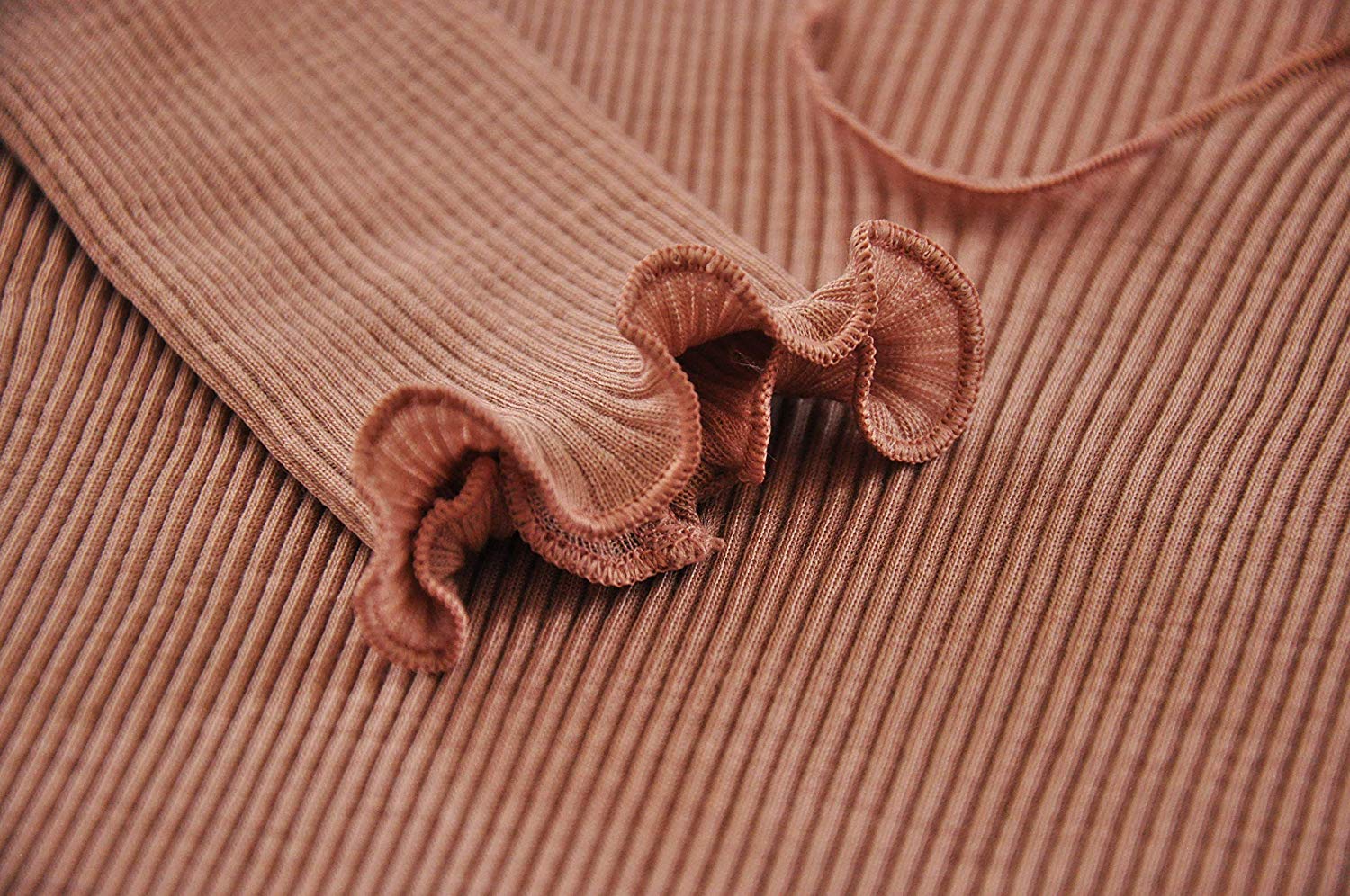 EGI Luxury Wool Silk V-Neck Long Sleeve Top. Proudly Made in Italy.
