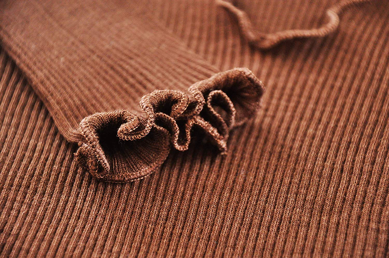 EGI Luxury Wool Silk V-Neck Long Sleeve Top. Proudly Made in Italy.
