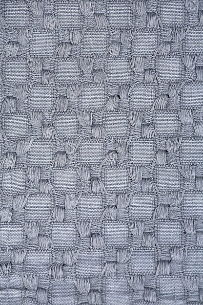Kasentex 100% Cotton Soft Knitted Throw Blanket, Room Decor, Graduation Gifts, Fathers Day Gift, Mom Gift