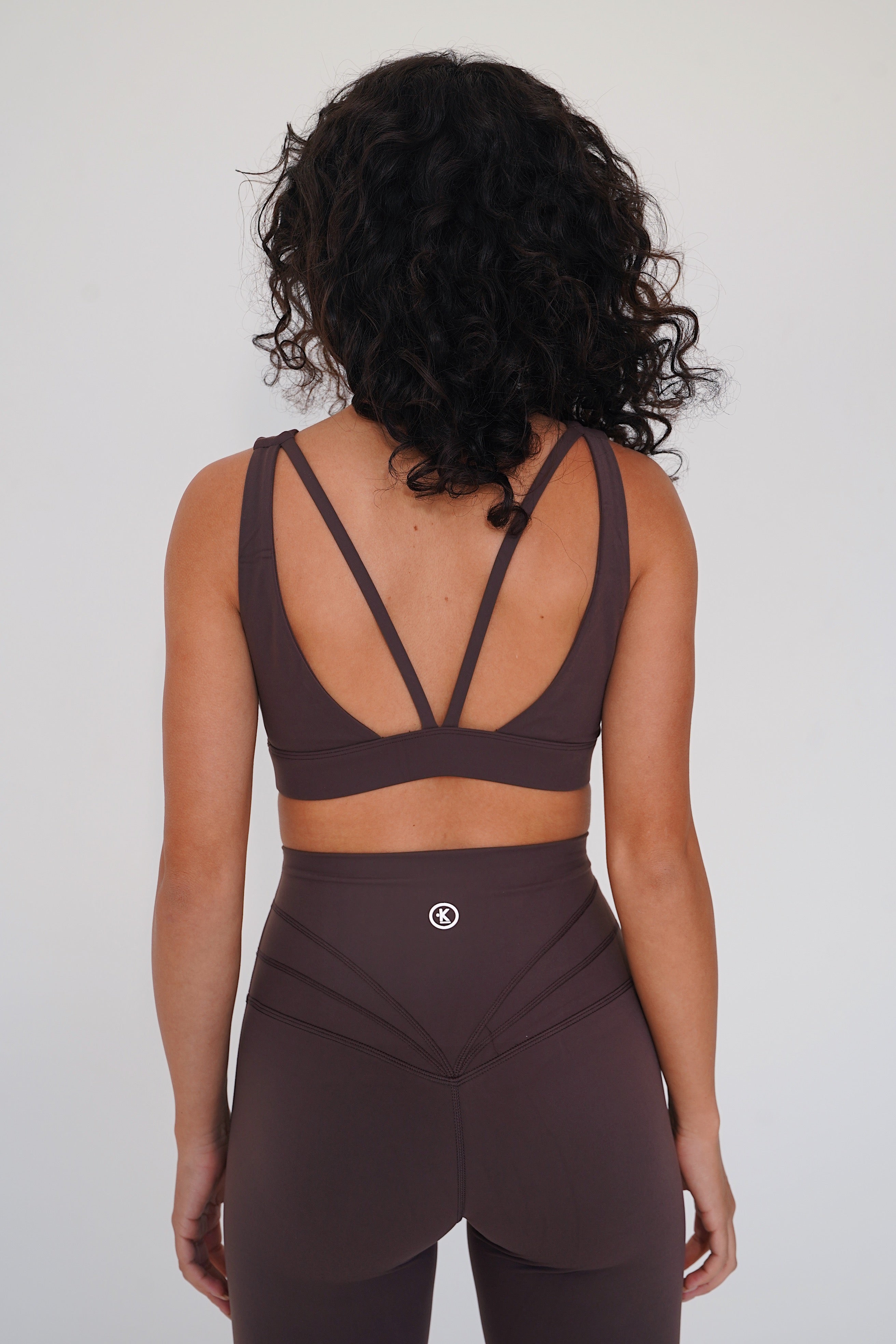 I am Beautifully Radiant Quick Dry Coffee Workout Legging