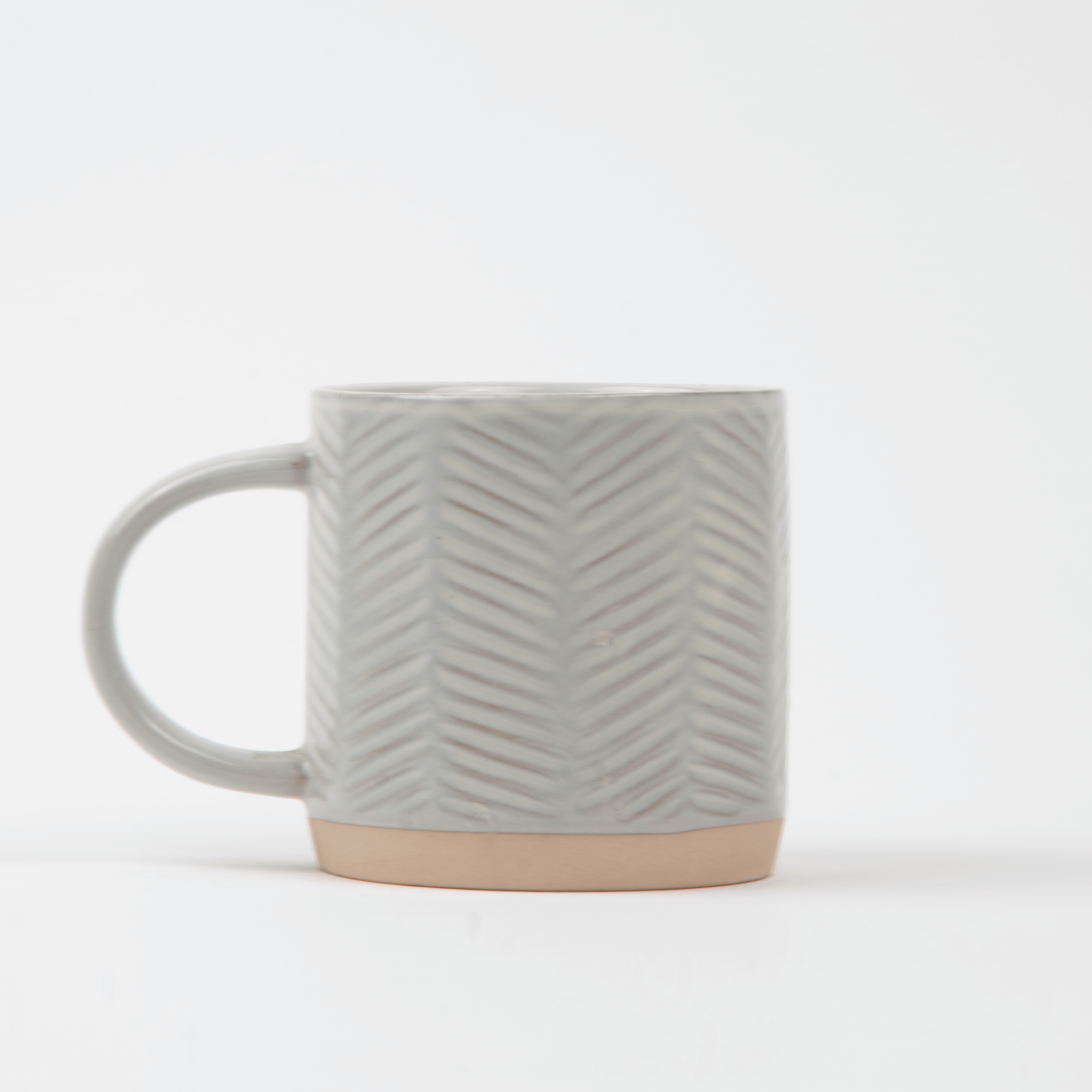 Cafe Au Lait Mug - Chevron