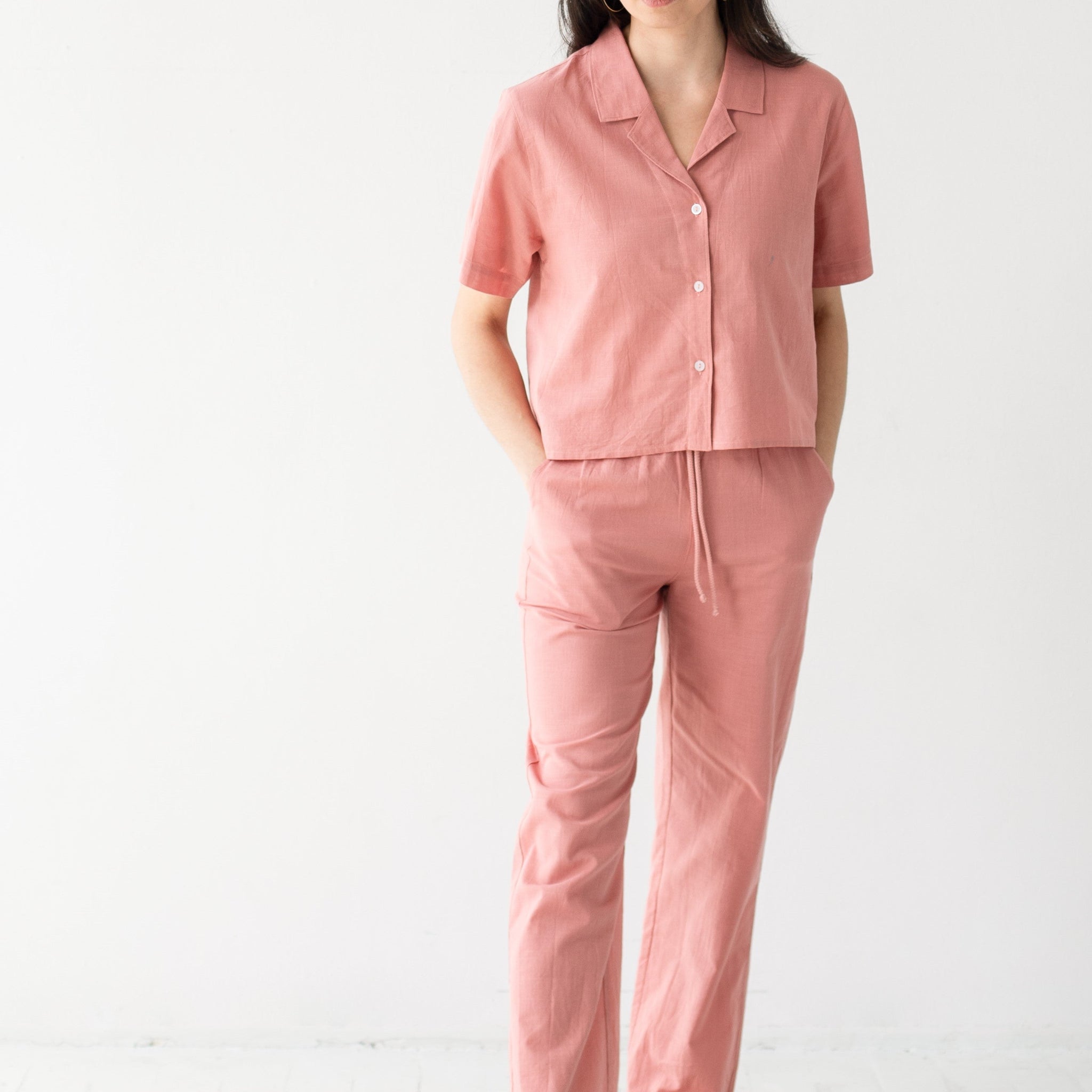 Cropped Button Down