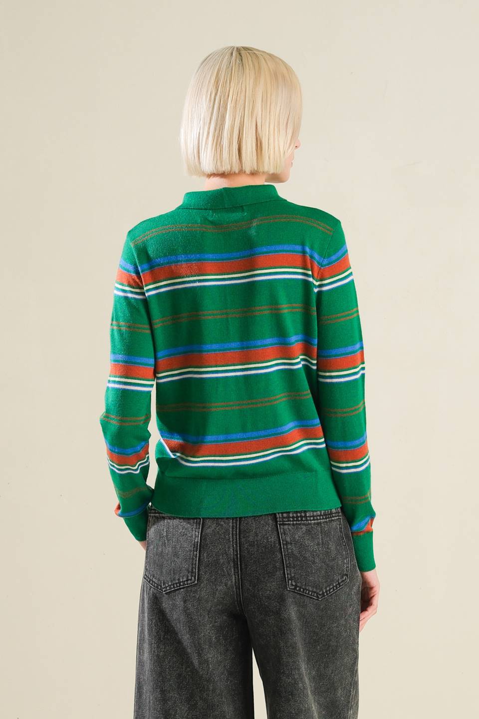 ALIGNED SWEATER POLO