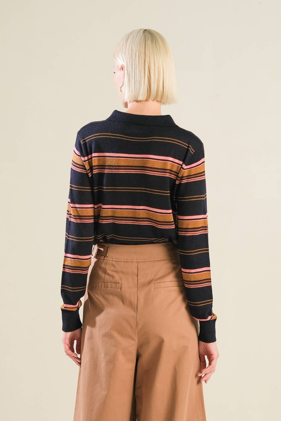 ALIGNED SWEATER POLO
