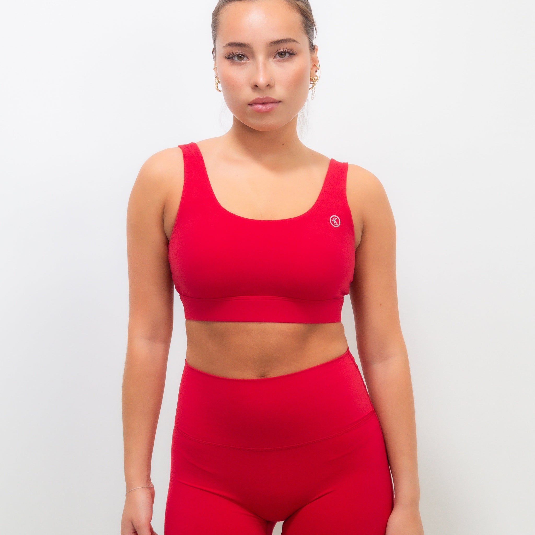 I Am Beautifully Radiant Quick-Dry Butter Red Short