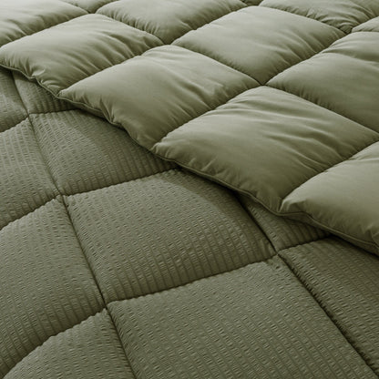 Kasentex Ultra Soft All Season Down Alternative Reversible Comforter, Twin, Queen, King, Room Decor, Graduation Gifts