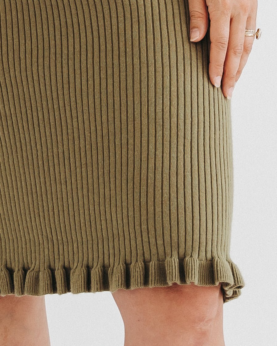 Olivia Maternity & Postpartum Sweater Dress