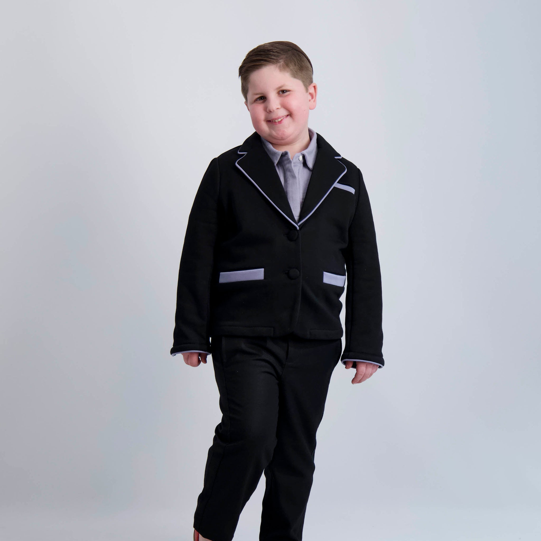 Black Knit Blazer