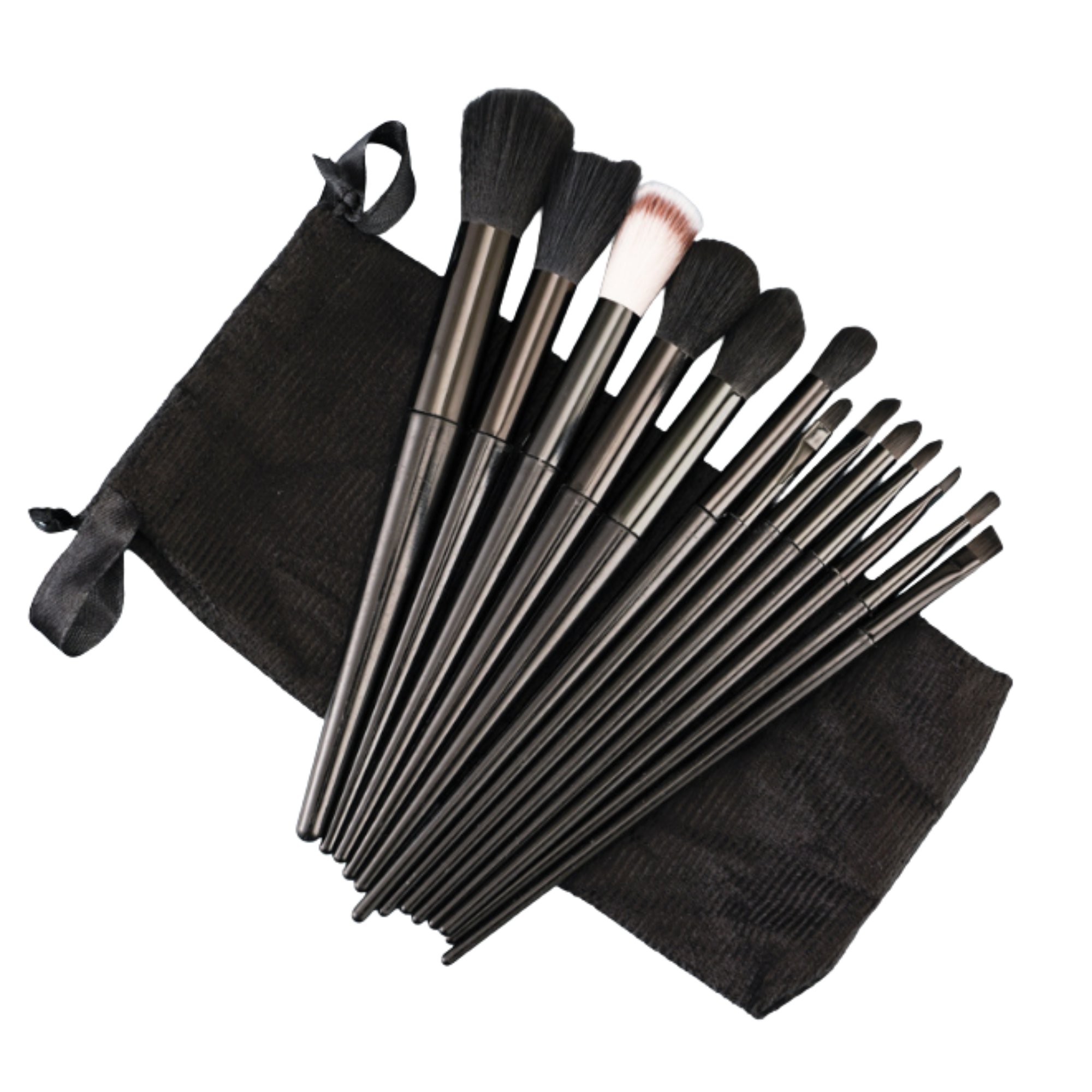 12-Piece Makeup Brush Set, Full Face & Eye Brushes for Foundation, Concealer & Eyeshadow, Soft Bristle Makeup Tools