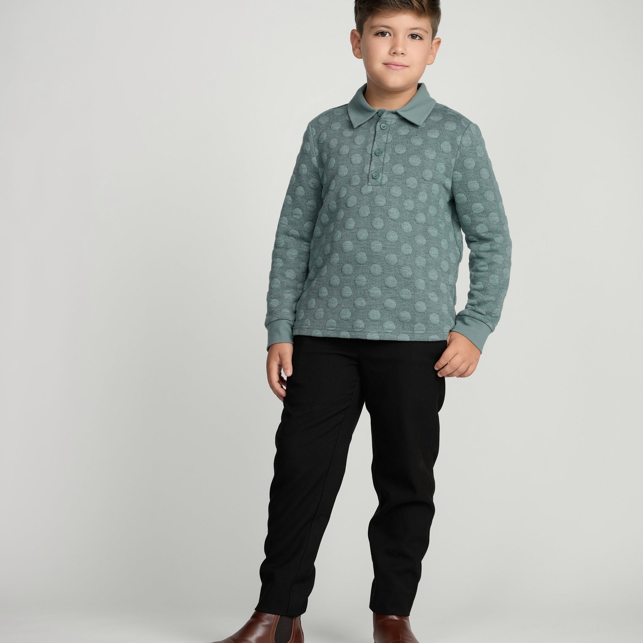 Seafoam Circle Top (Long Sleeve)
