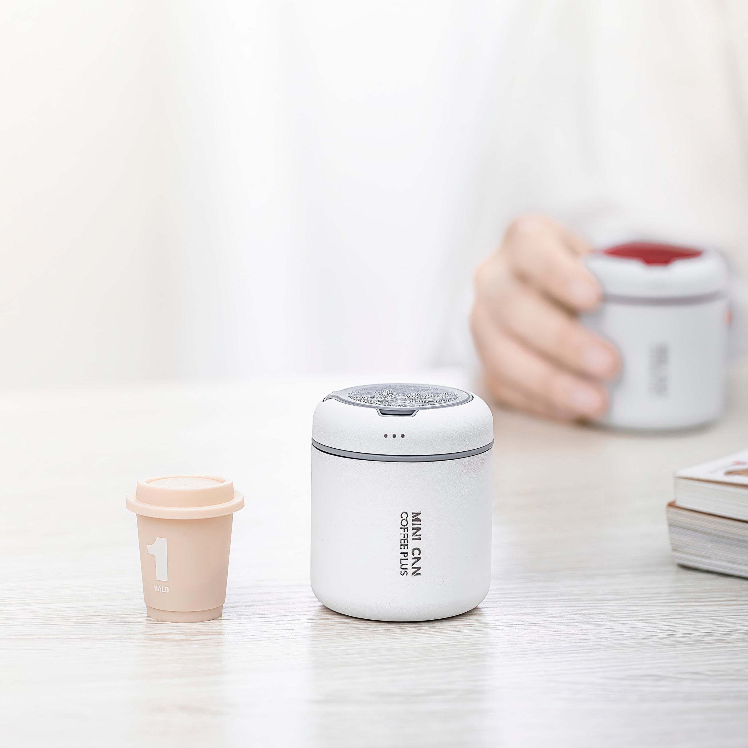 Portable Travel Coffee Bean Canister