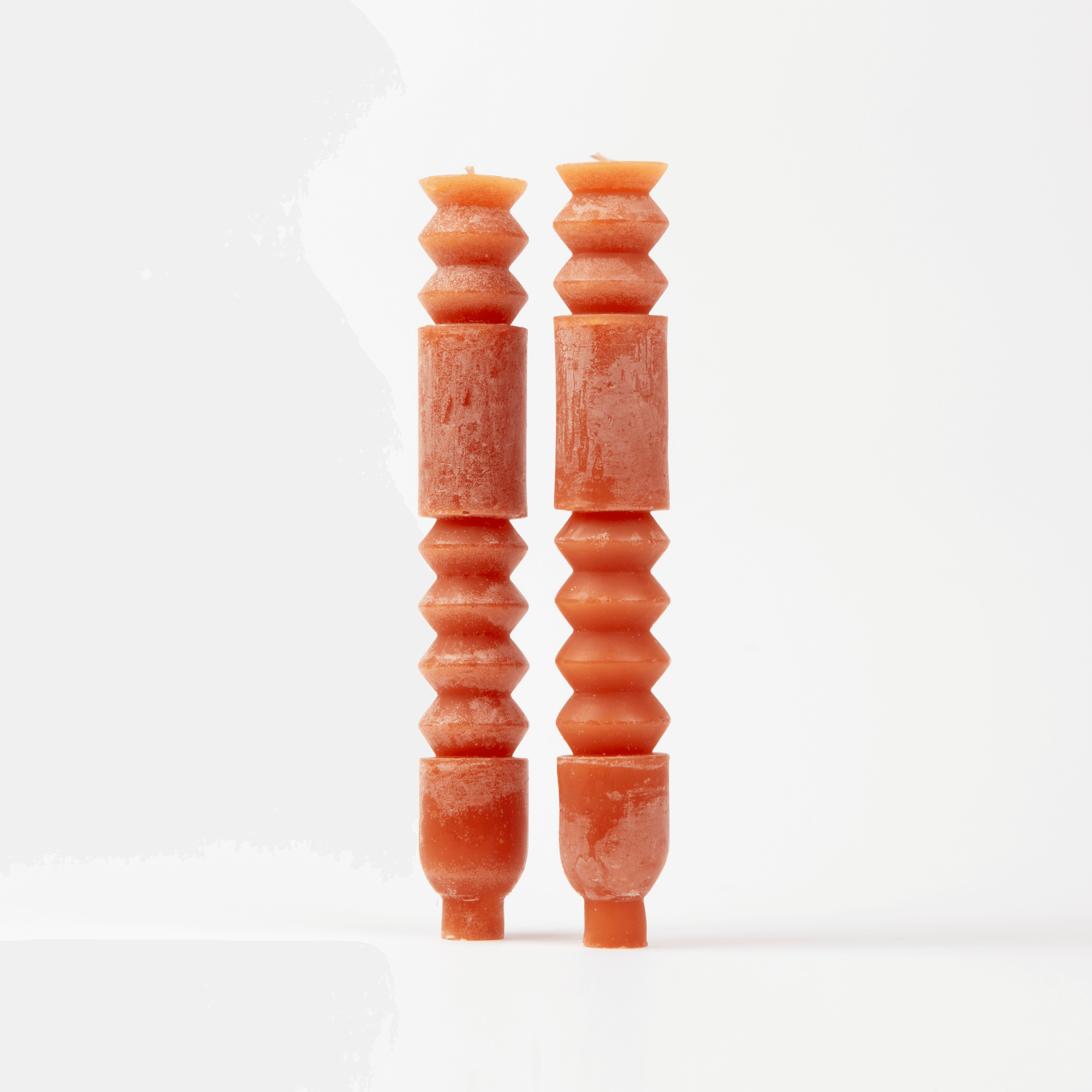 Unscented Totem Taper Candles in Box, Set of 2