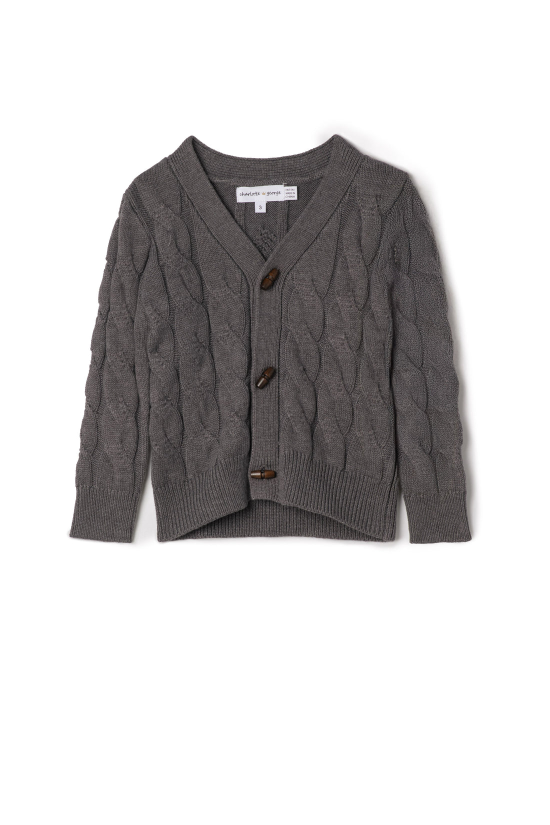 Cable Knit Cardigan Sweater