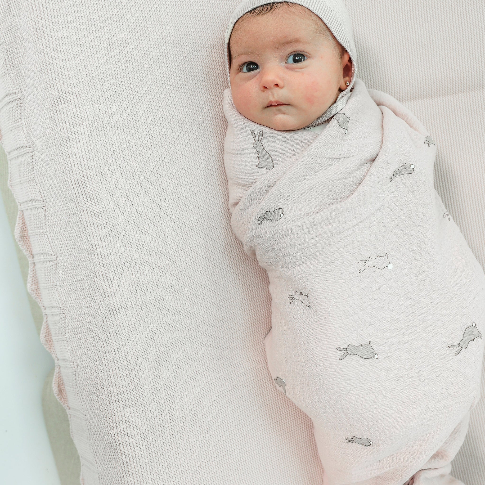 Bunny Apllique Swaddle