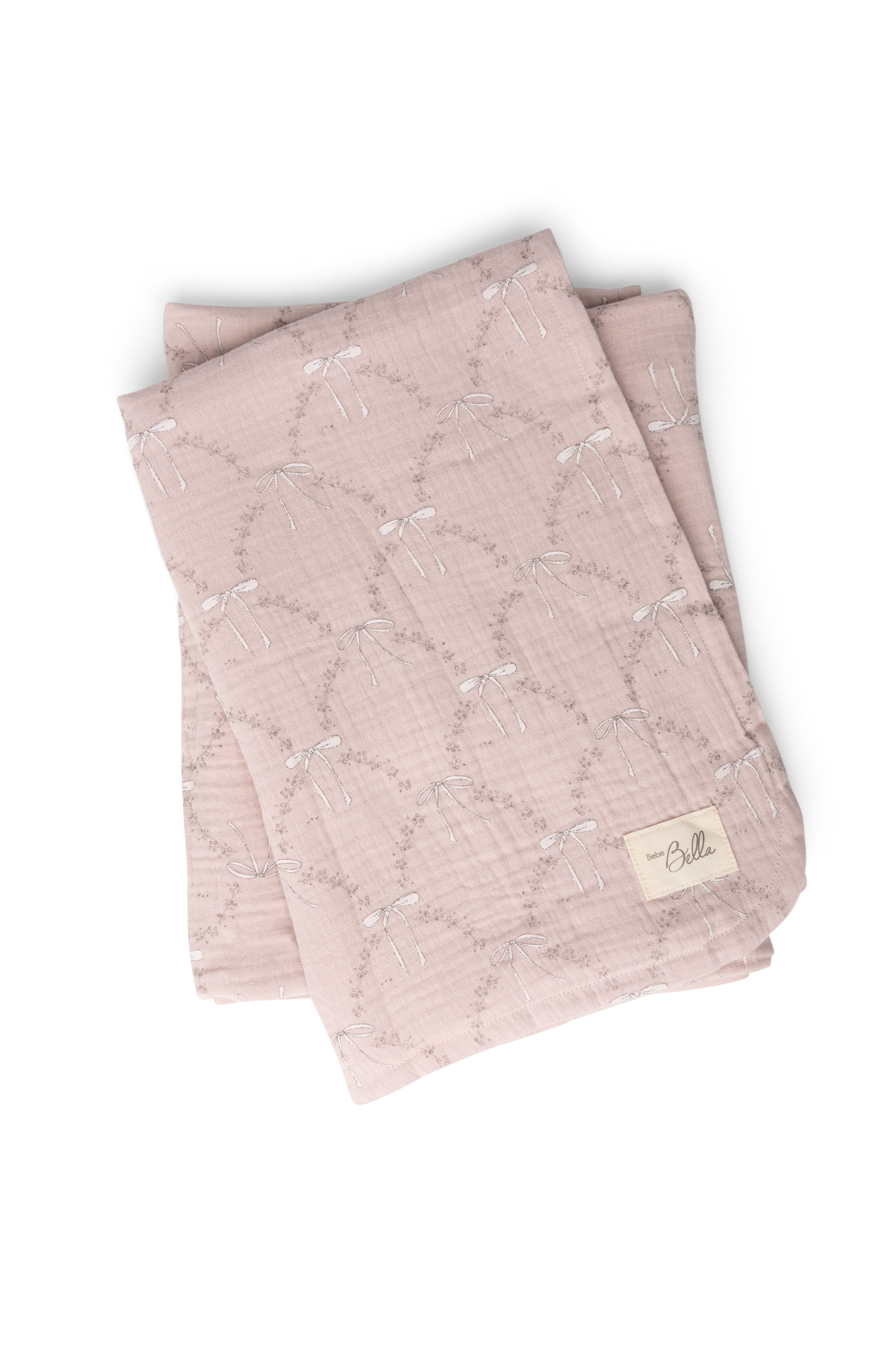 Bow Print Swaddle