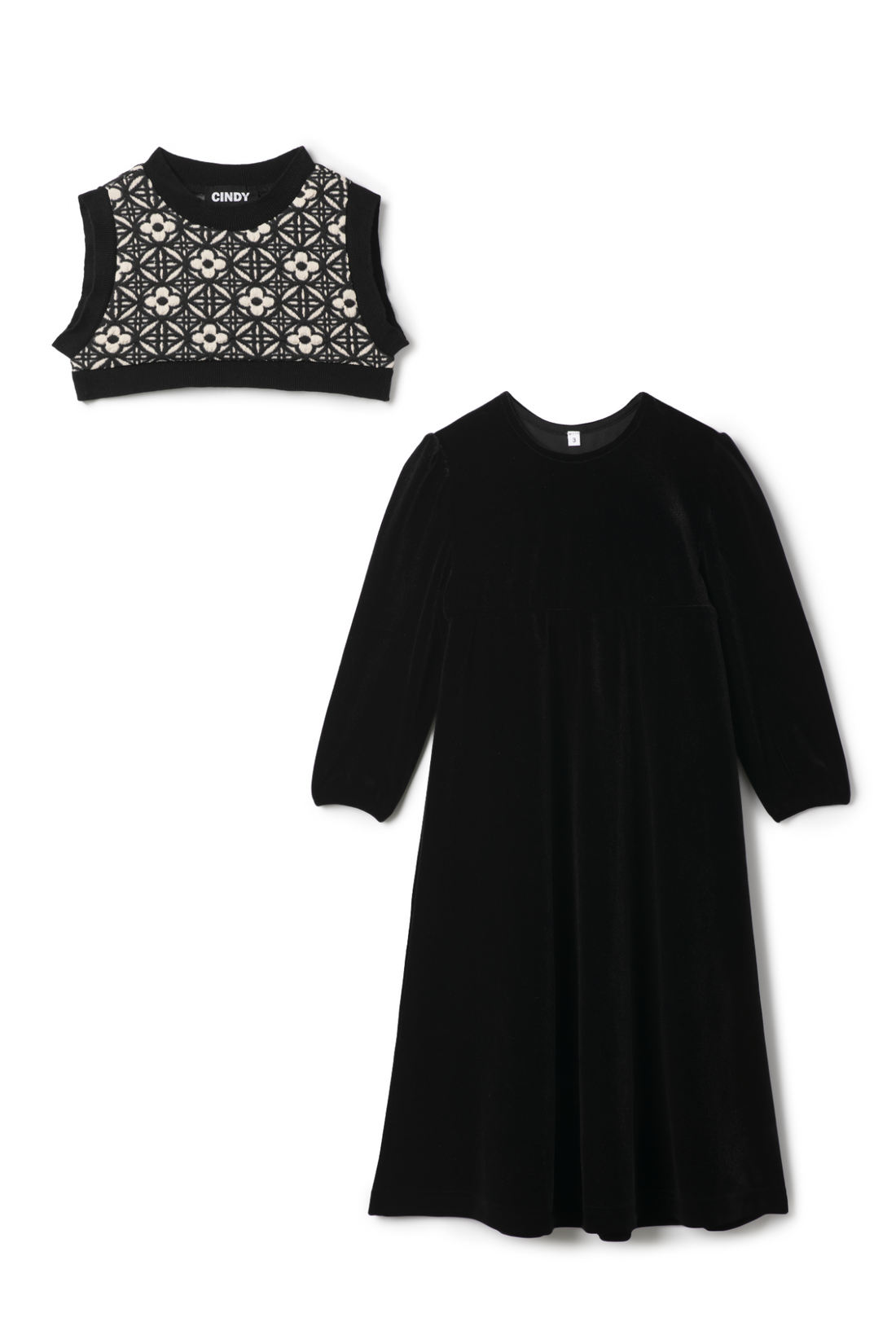 Velour Vest Robe
