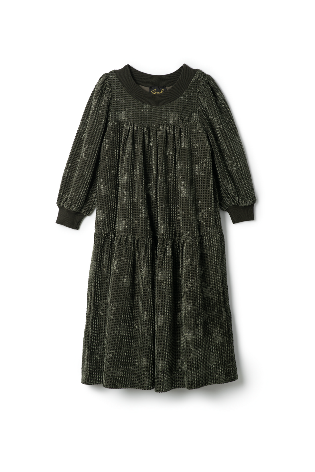 Tiered Velour Robe