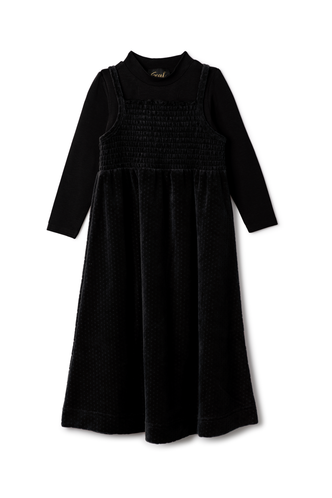 Dotted Velour Robe