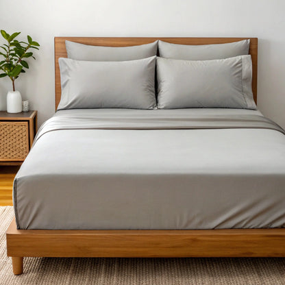 Copper-Infused Bamboo Bed Sheets – Cooling, Antimicrobial & Hypoallergenic