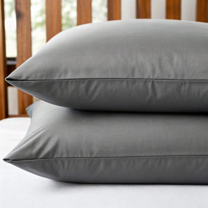 Copper-Infused Bamboo Pillowcases – Cooling & Skin-Safe