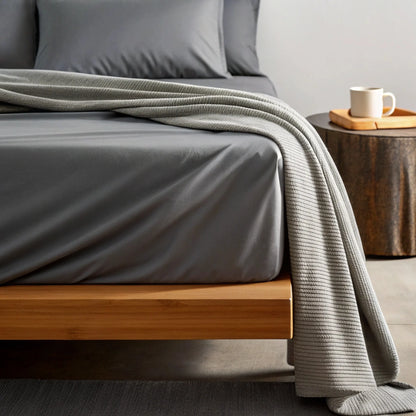 Copper-Infused Bamboo Bed Sheets – Cooling, Antimicrobial & Hypoallergenic