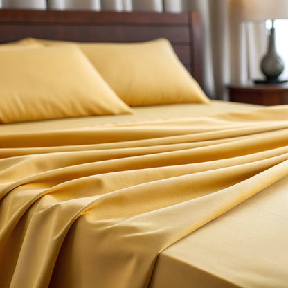 Copper-Infused Bamboo Bed Sheets – Cooling, Antimicrobial & Hypoallergenic