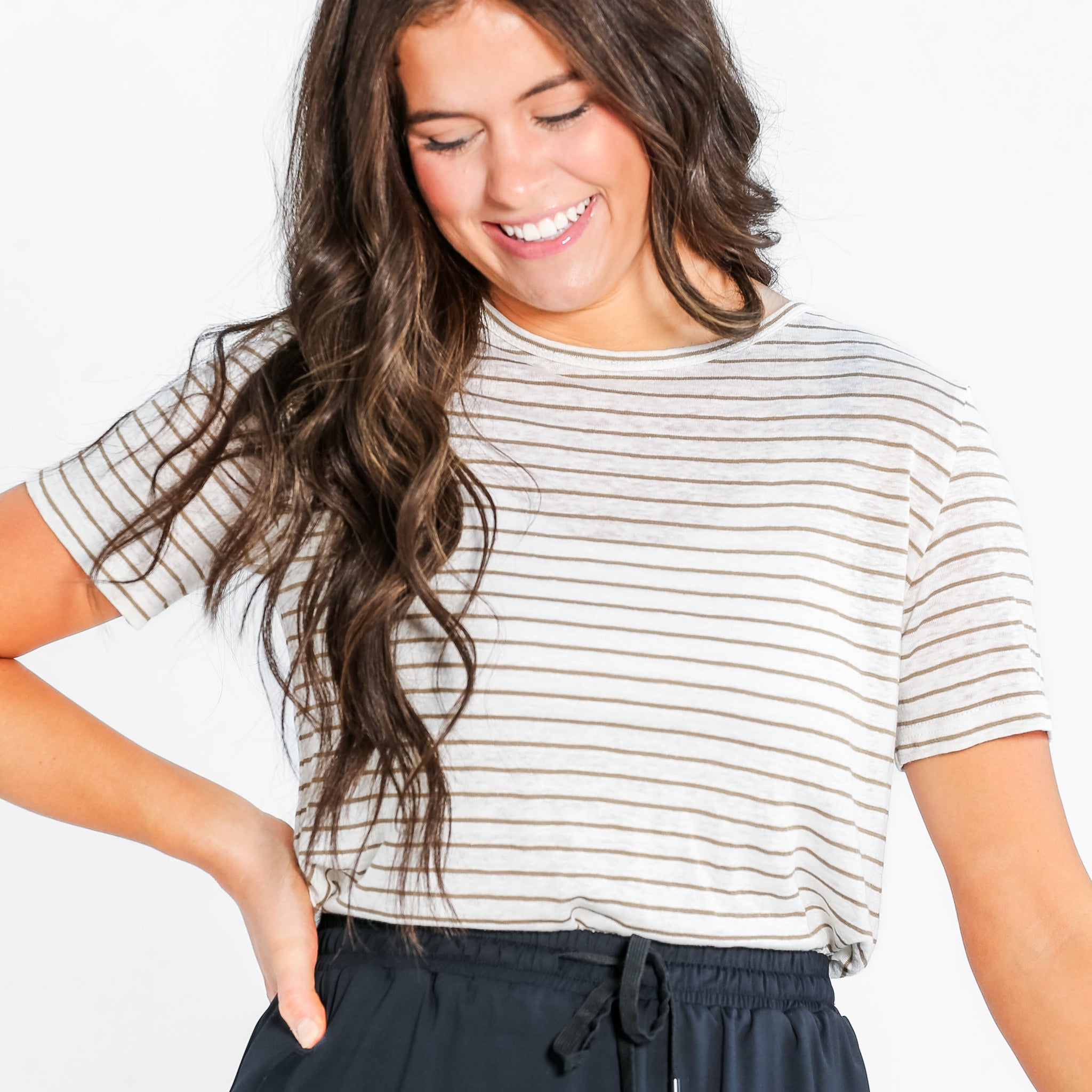 Essential Linen Short Sleeve T-shirt