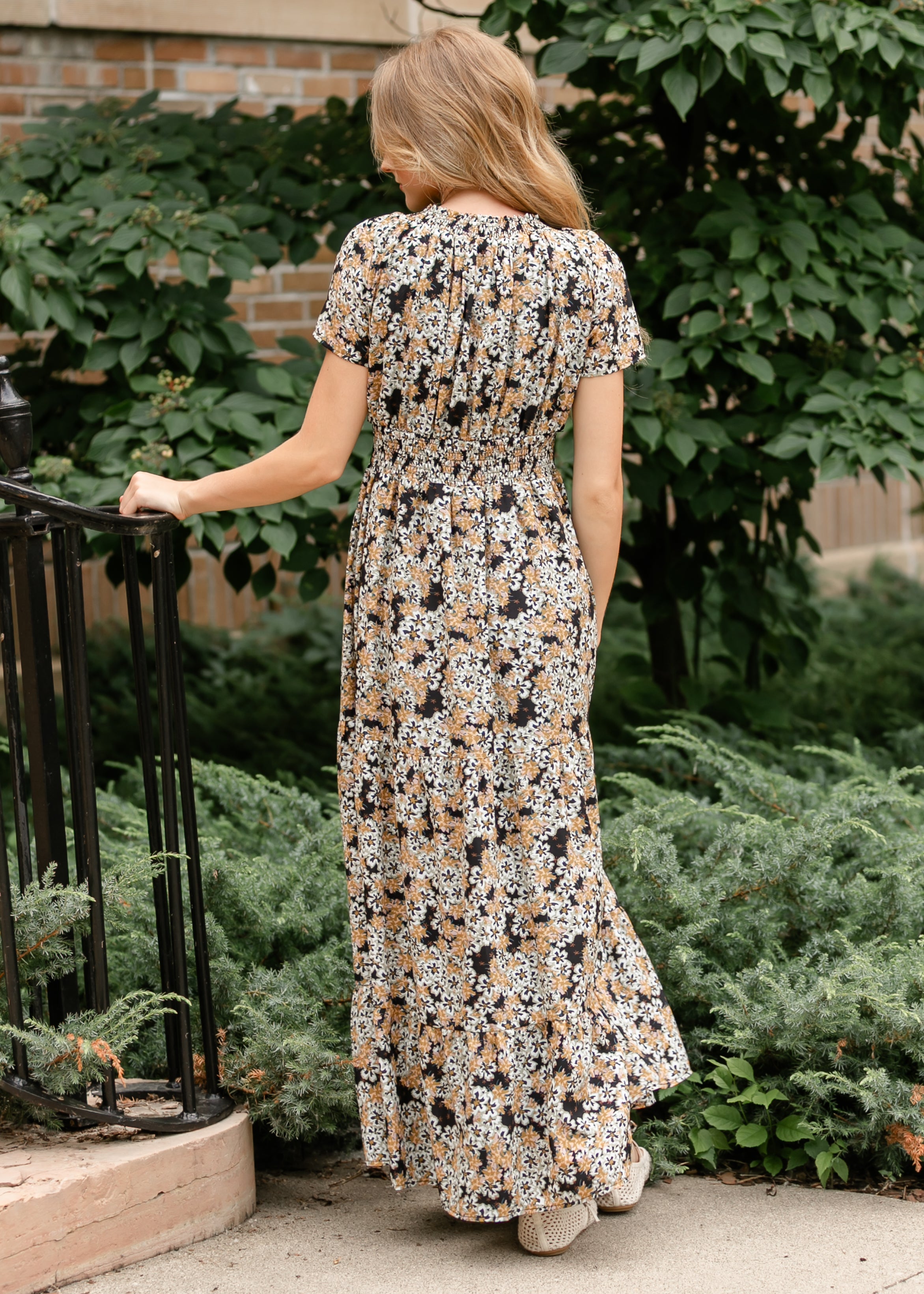 Fiona Floral Maxi Dress
