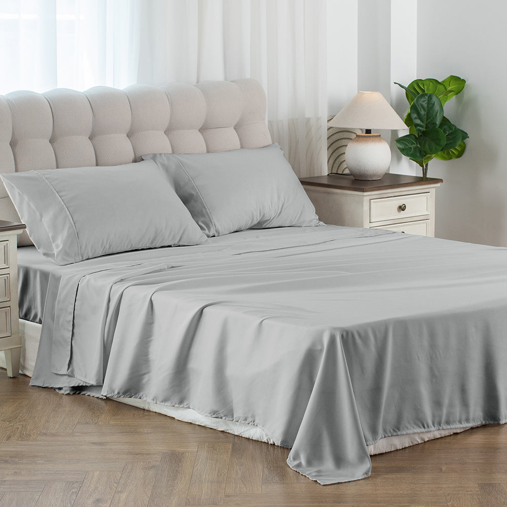 Kasentex Soft Sheet Bedding Set in Deep Pocket, Hypoallergenic and Breathable, Room Decor, Graduation Gifts