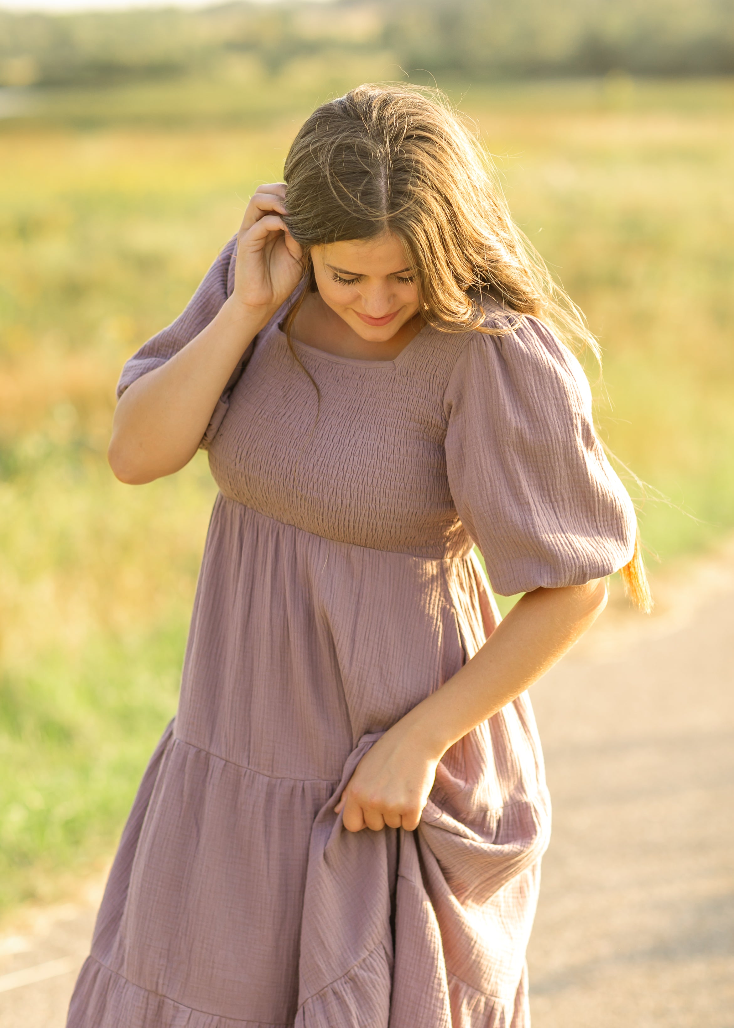 Kayleen Gauze Maxi Dress - FINAL SALE