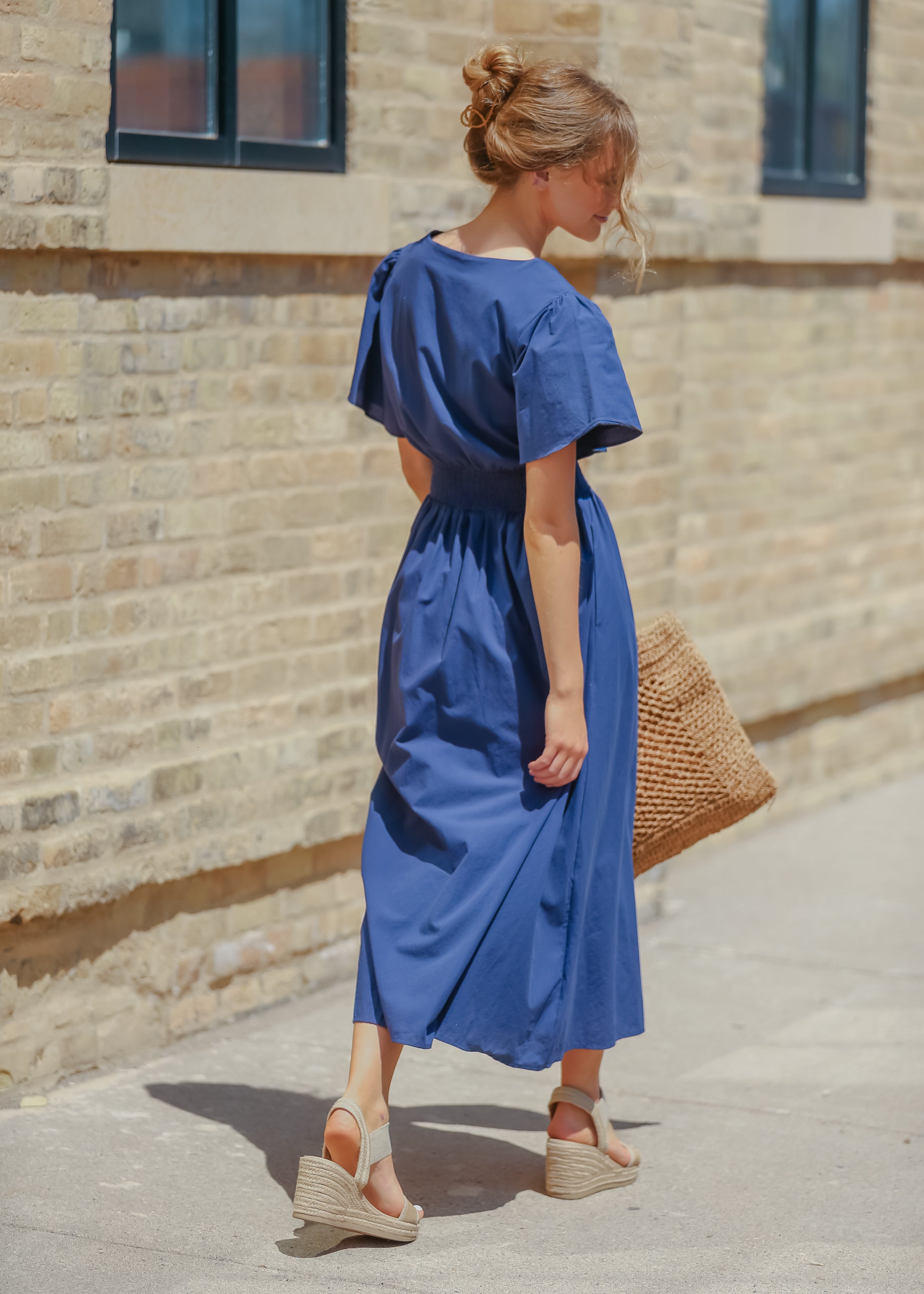 Montie Flutter Sleeve Maxi Dress - FINAL SALE
