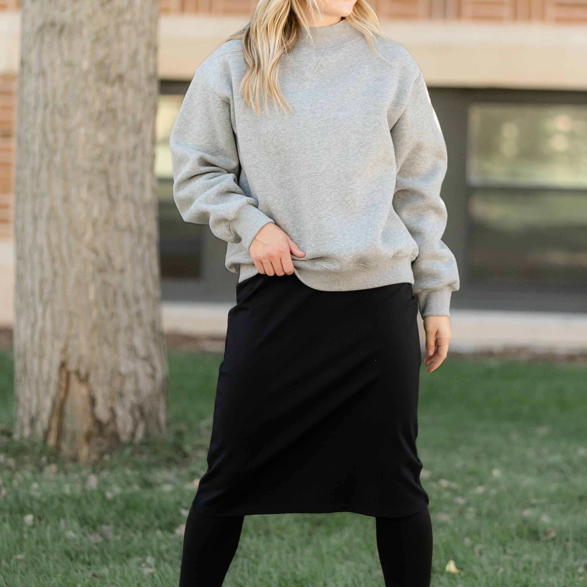 Quinn Knit Midi Skirt